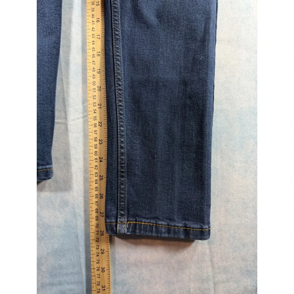 Levi's 512 Slim Taper Jeans Mens W32 L30 Blue Excellent Stretch Denim